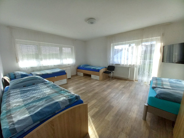 Übernachtung in Laubach: die Zimmer